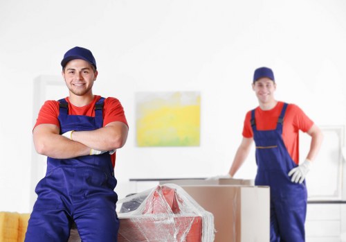 Professional movers at Brompton relocations